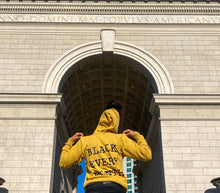 Load image into Gallery viewer, &quot;BLACK EVERY MONTH&quot; (YELLOW HOODIE)
