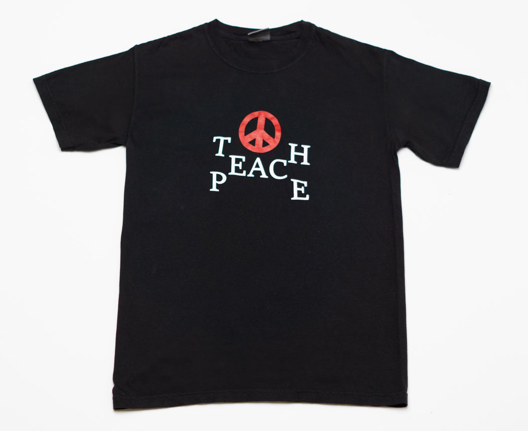 Teach Peace Tee Black